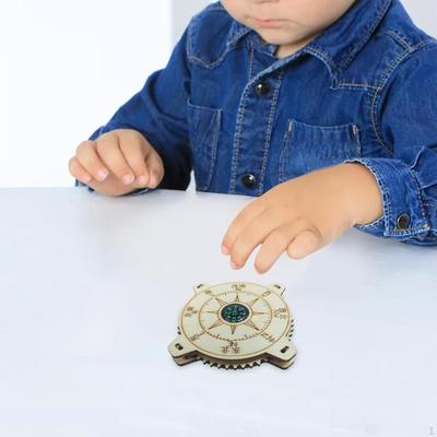 Compass Set DIY Assembling Classic Teaching Aid Homemade Educational Toy Science Experiment Tools