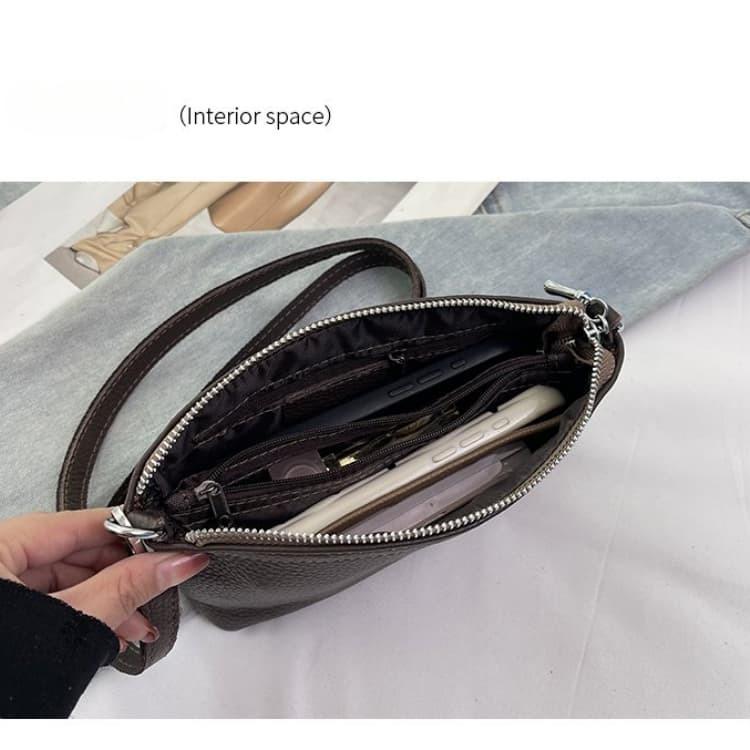 Lychee pattern mini shell bag women's shoulder messenger bag