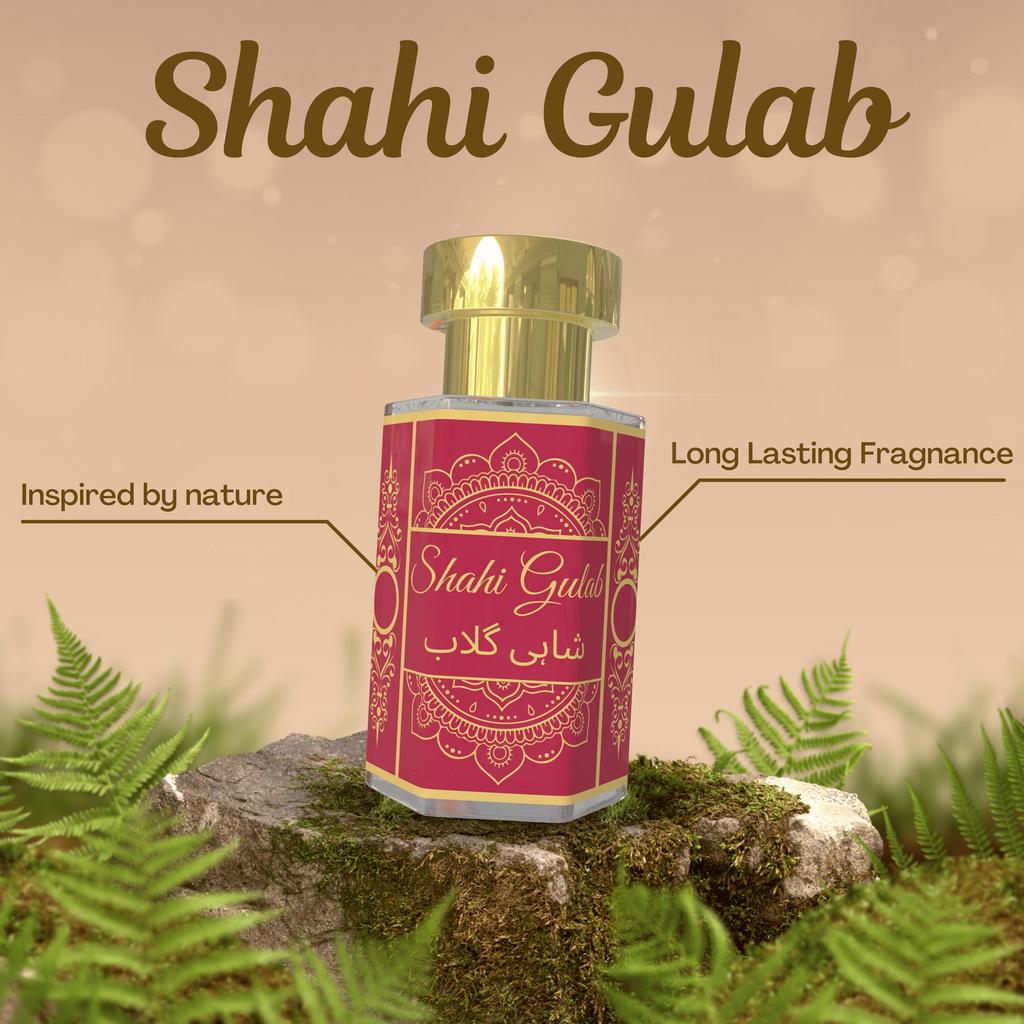 Shahi Gulab Attar Perfume Oil 5ml | Alcohol-Free | Long-Lasting