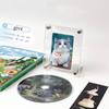 Transparent CD Idol Photo Frame Acrylic Photo Display Stand Photo Protective Album Picture Poster Holder CD Storage Case