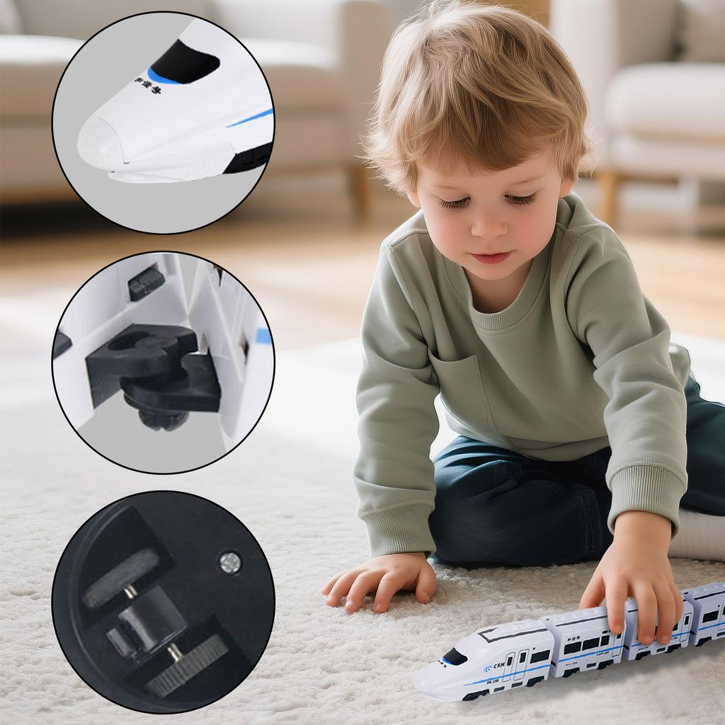 Electric Train, Educational Motorized Train For Different Ages, With Rechargeable Batteries, Fun Learning For Boys, Best Gift For Boys