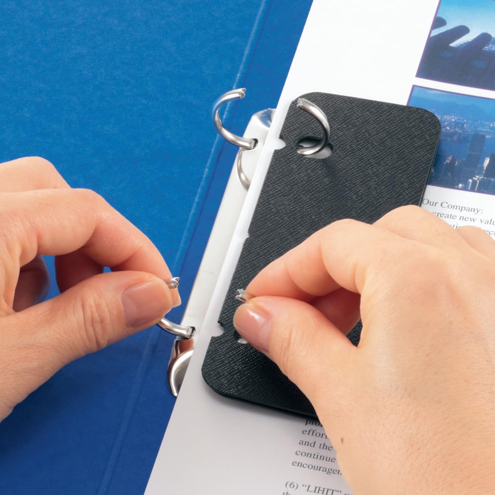 LIHIT LAB Ring Binder B6E Indigo 10-pack F830ai_10
