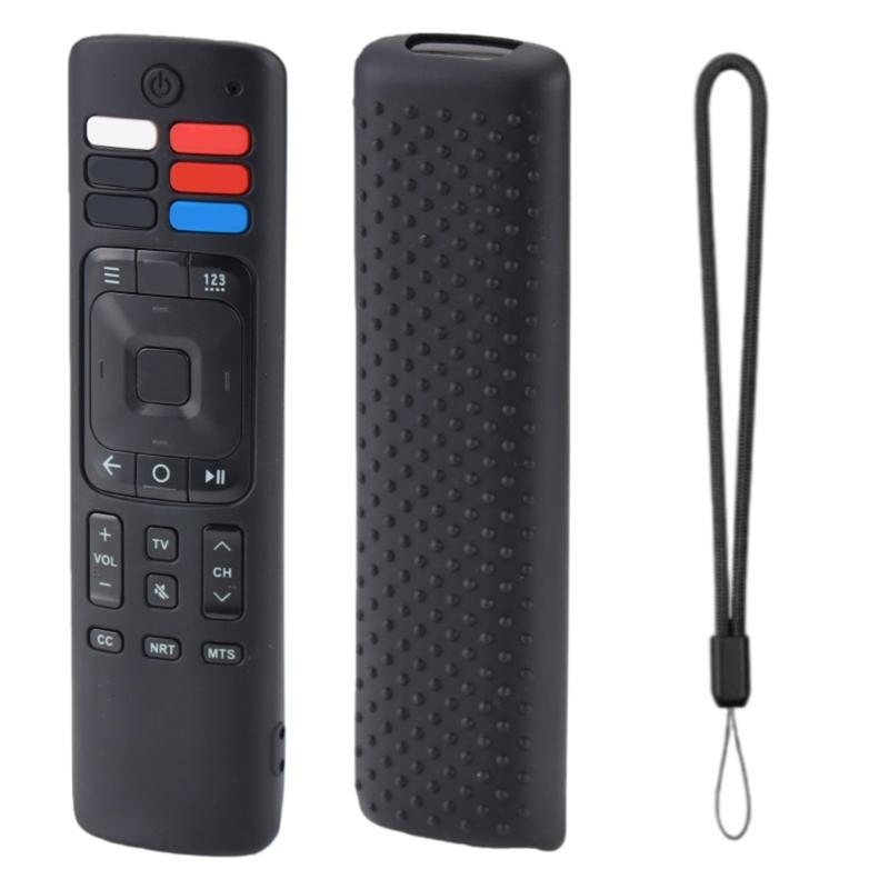 Silicone Protective Cover for ERF3A6 Remote Case Full Protections Against Scratches Daily Wear for Extended Durability чёрный