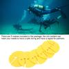 5Pcs Diving Line Marker Cave Dive Marker     Rope Line Marker PVC Round Shape for Underwater