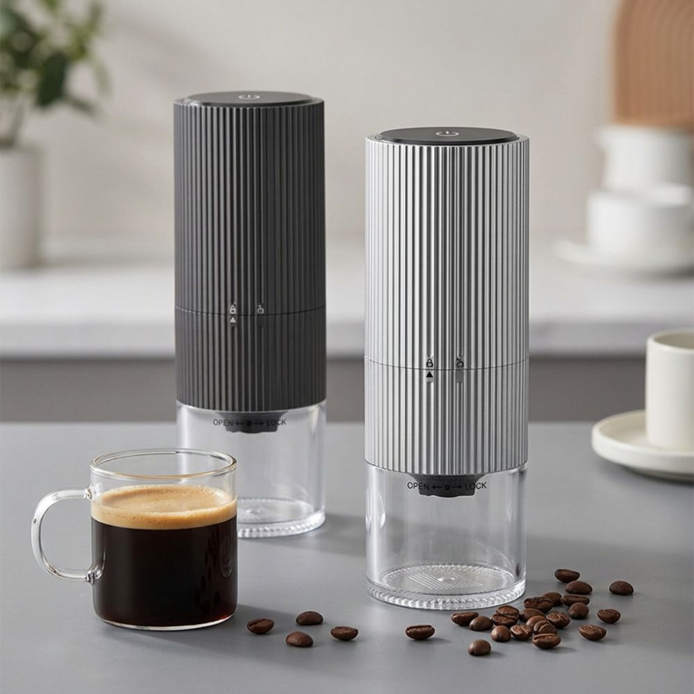 Adjustable Coarseness Portable Coffee Grinder Automatic Coffee Grinding Machine Outdoor
