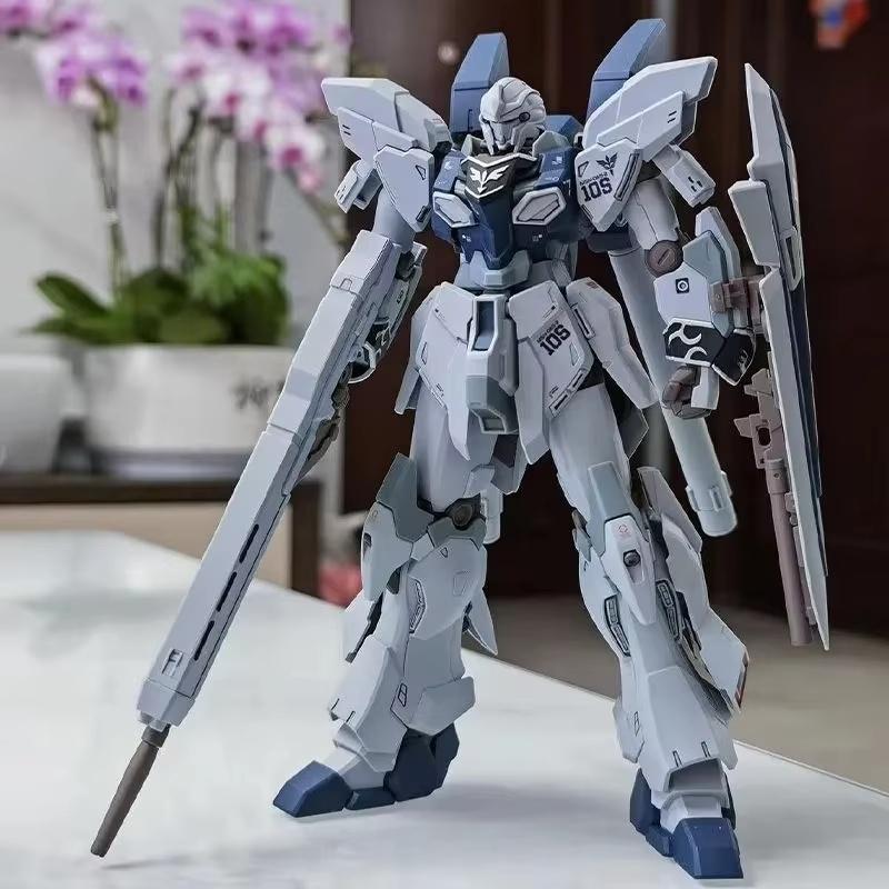 HG 1/144 Sinanju Stein NT Ver Mech Model Assembly Kits Action Figures Desktop Decoration Doll Boy Toy Surprise Gift Collectible