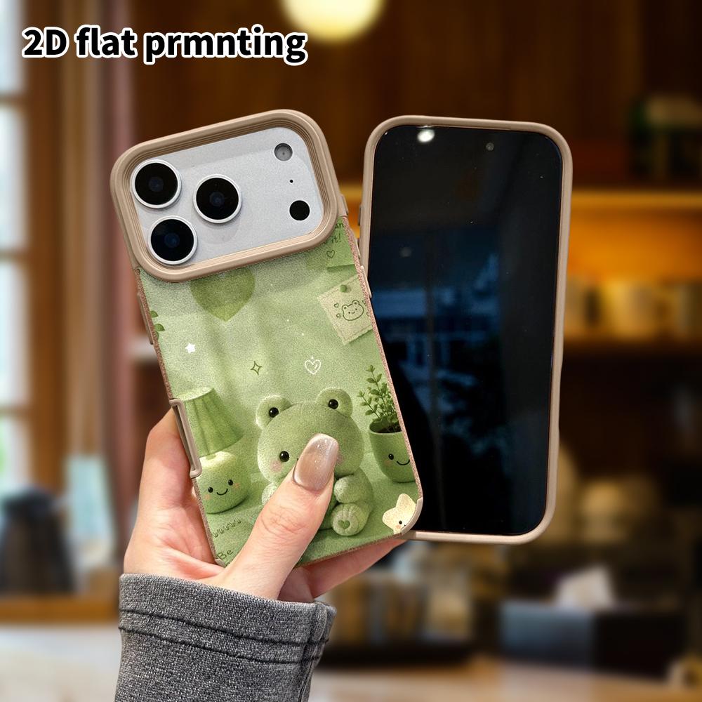 Phone Case: Lambskin 2D Flat Samsung Galaxy A34 A35 M05 M06 S20 S22 S21 FE Plus 5G Protective Case, Little Frog Doll, Christmas and Halloween Gift