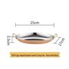304 Stainless Steel Rose Gold Oval Serving Platter