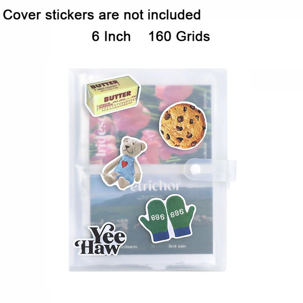 3/4/5/6/7inch Photo Album Plastic Star Card Holder Practical Card Collection Album For Photos