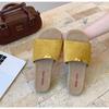 Fashion Slippers One-word Women's Summer Summer New Beach Out Flat-bottomed Superb Soft-bottomed Slippers