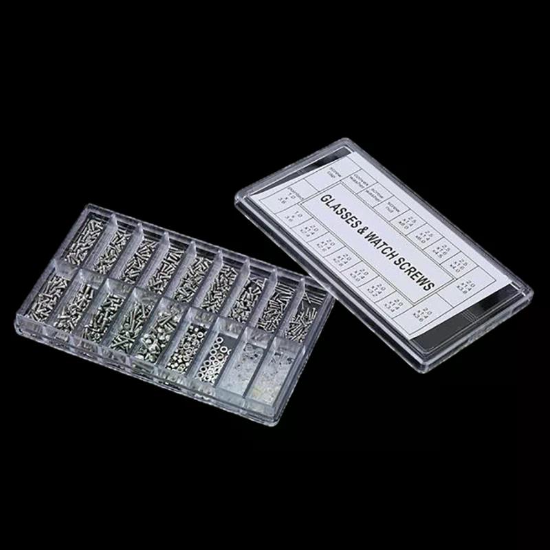 Ultimate 18-in-1 Glasses Repair Screw Kit | Precision Nose Pads, Spacer Caps & Frameless Screws For Eyeglass Adjustments & Maint