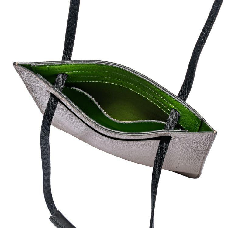 Tomoe Trion Official Baseball Glove Manufacturer's Smart Shoulder Bag, Vertical Genuine Leather Shoulder BagHandbag for Men, Large Capacity, EASY TS