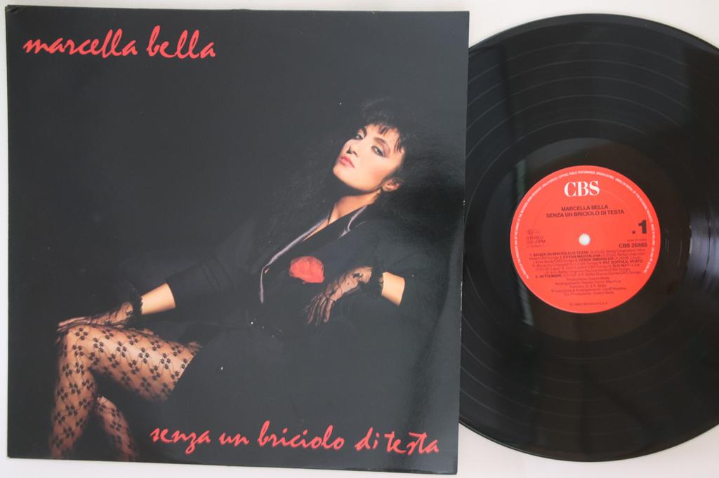LP Record MARCELLA BELLA - Senza Un Briciolo Di Testa CBS26885 CBS 1986 Italy Pop Used