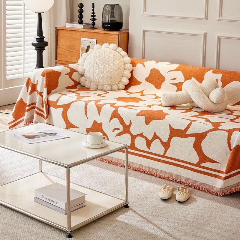 

Цветочный шенилл диванное полотенце четыре сезона универсальный L-образный чехол для дивана гостиная пылезащитный чехол на сиденье накидка одеяло дом 90x180