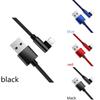Right Charging Line Angle 90 Degree For Iphone Charger Shape Cable Braided
