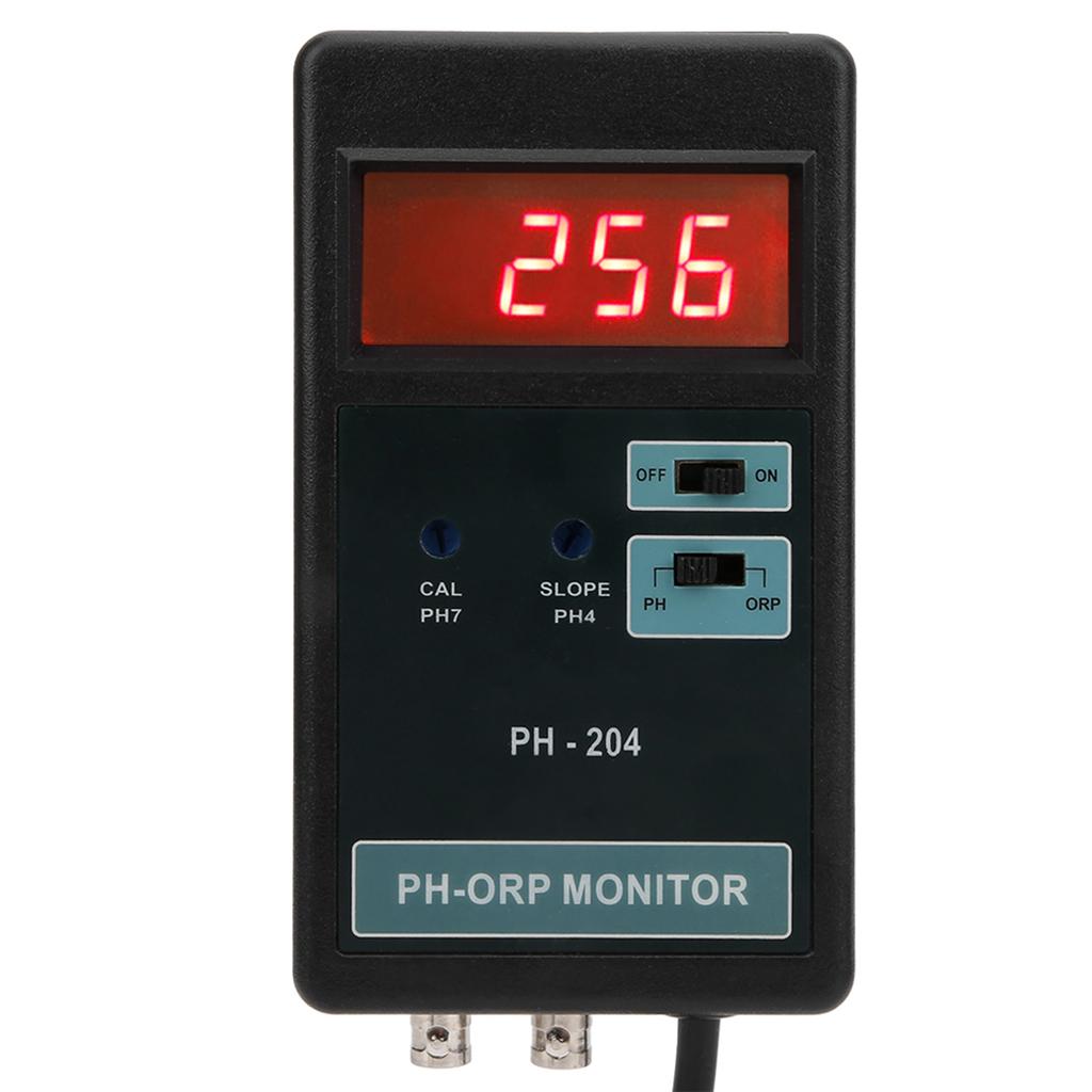 Digital LED Display PH ORP Temperature Control Monitor Meter Tester Monitoring EquipmentEU Plug 220V