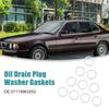 ACROPIX Bil Dreneringsplugg Pakning for M16 BMW 540i 10 stk Sølvfarget