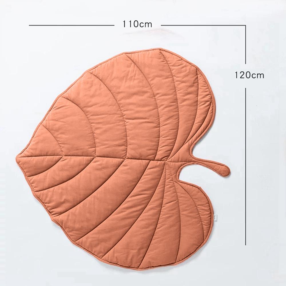 Leaf Shape Cat Nest Cat and Dog Double-Sided Available Floor Mat Cover Pad Warm and Comfortable Cartoon Cat Bed Ind