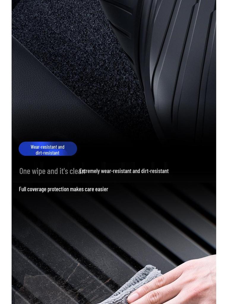 BJBT TPE Trunk Mats for Tesla Model Y: Front & Rear, Refresh Version Interior Accessories