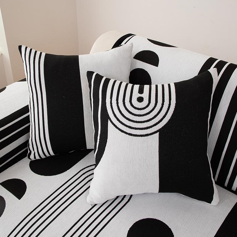 Chenille Sofa Cushions Four Seasons Anti-slip And Stain-Resistant Seat Pads Simple And Modern Leather Sofa Cover Cloth Cushion