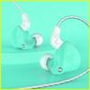 QKZ AK6-X Earphones Copper Driver HiFi Sport In-Ear Headphones for Running Sports with Microphone Headset Wired 2