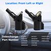 Front ABS Wheel Speed Sensor Left Right fit for Ford Escape Focus Transit Connect C-Max, Volvo XC60 SC70 C30 C70 S40 S60 S80 V50 V70 2012 2013 2014