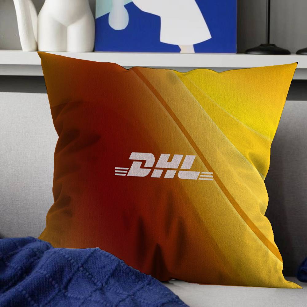 Fashion Logo DDHL Personalized Pillow Dust Cover Bedroom Kids Party Decoration Pillowcase Birthday Children Gift