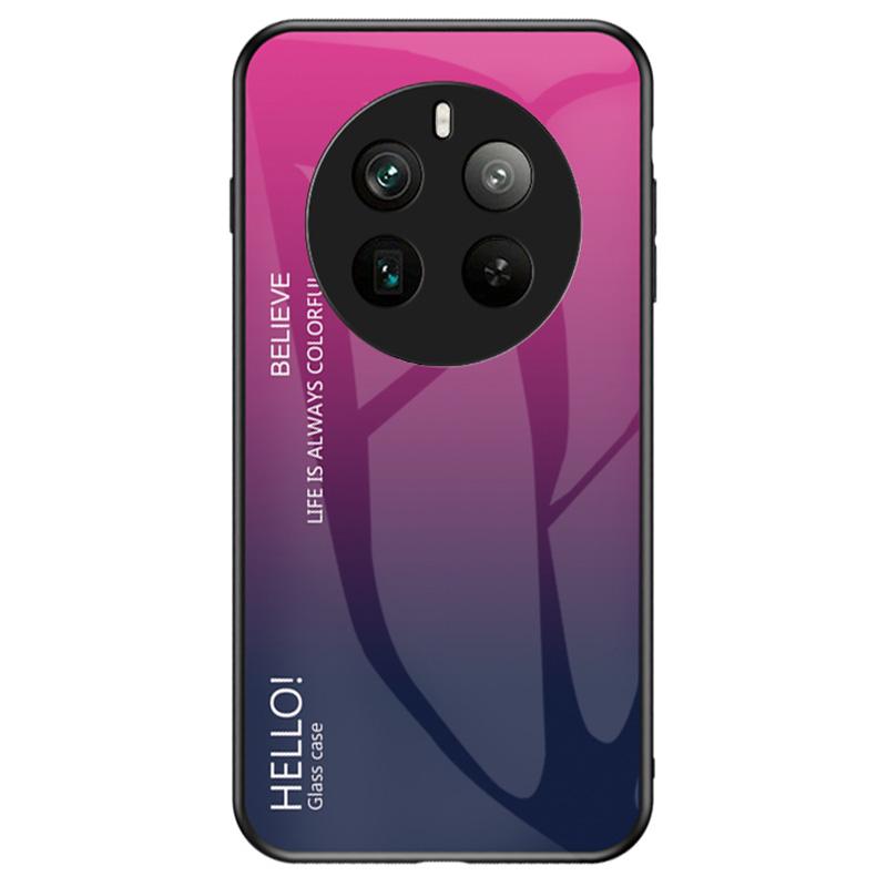 

Чохол для Realme 12 Pro 5G/12 Pro+ 5G Протиударний Чохол для телефону із загартованого скла Gradient Rose