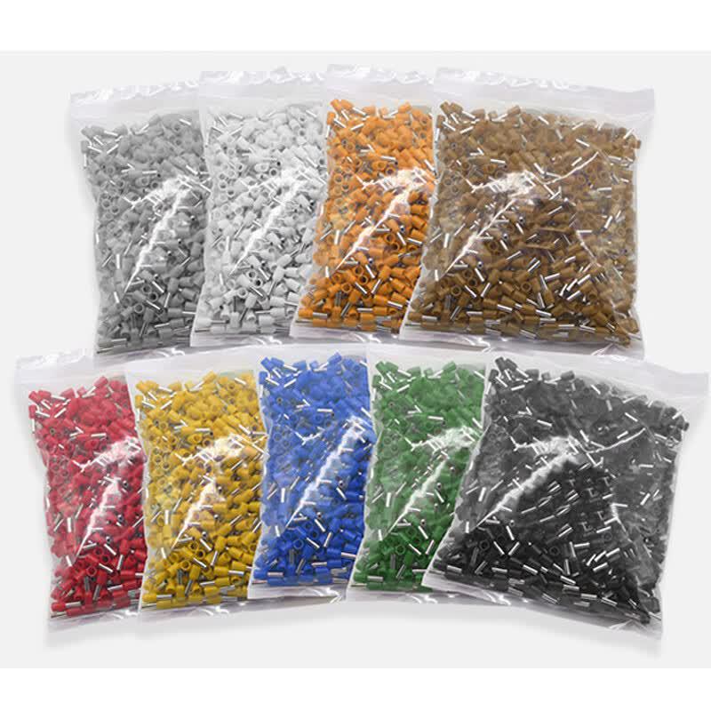 SNAYN VE Insulated Needle Pin Cold Press Wire Connector Terminal