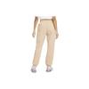 Nike High-Waist Drawstring Sports Pants With Solid Color Brand Logo Women Bottoms Khaki DQ5887-200