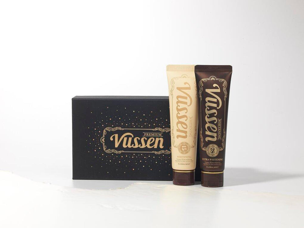 VUSSEN Teeth Whitening Paste 2ea Set (NEW 15 + NEW 28)