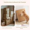 New Portable Cardboard Cutter for Cat Scratchers Cute Creative Cardboard Cutter Handheld Cutting Tools DIY Cat Scratchers
