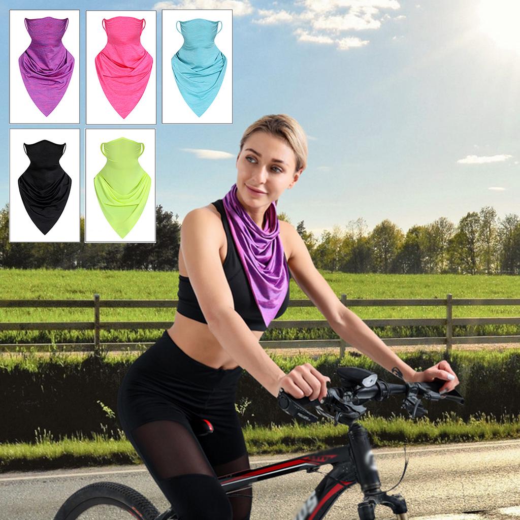 Buy Bike Ear Hanging Sport Scarf Ice Fabric Bike Scarves Breathable