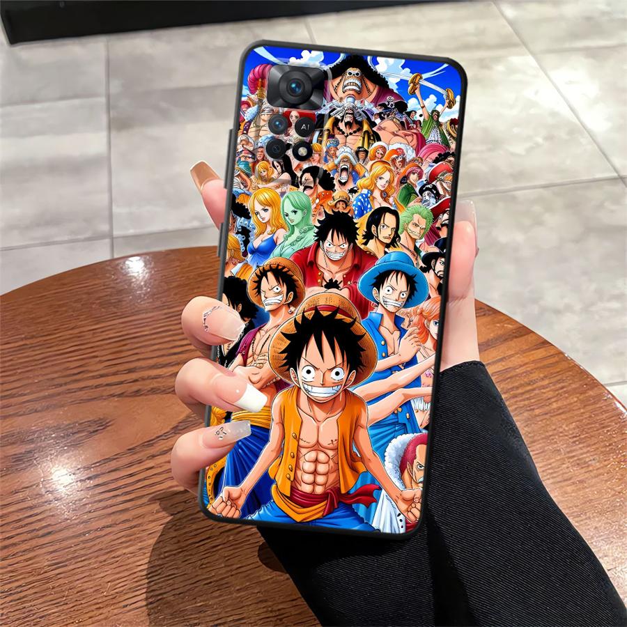Cartoon One Pieces Funda Phone Cover Case for Xiaomi Redmi Note 11 13 Pro Plus 11s 12s 12 Pro 9 10S 9S 7 8 14 10
