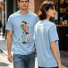 Herz & Stopper Design Grafik Merch Kurzarm Baumwolle Lässig Rundhals T-Shirt Mode Locker Sommer Lässige T-Shirts Herren Damen