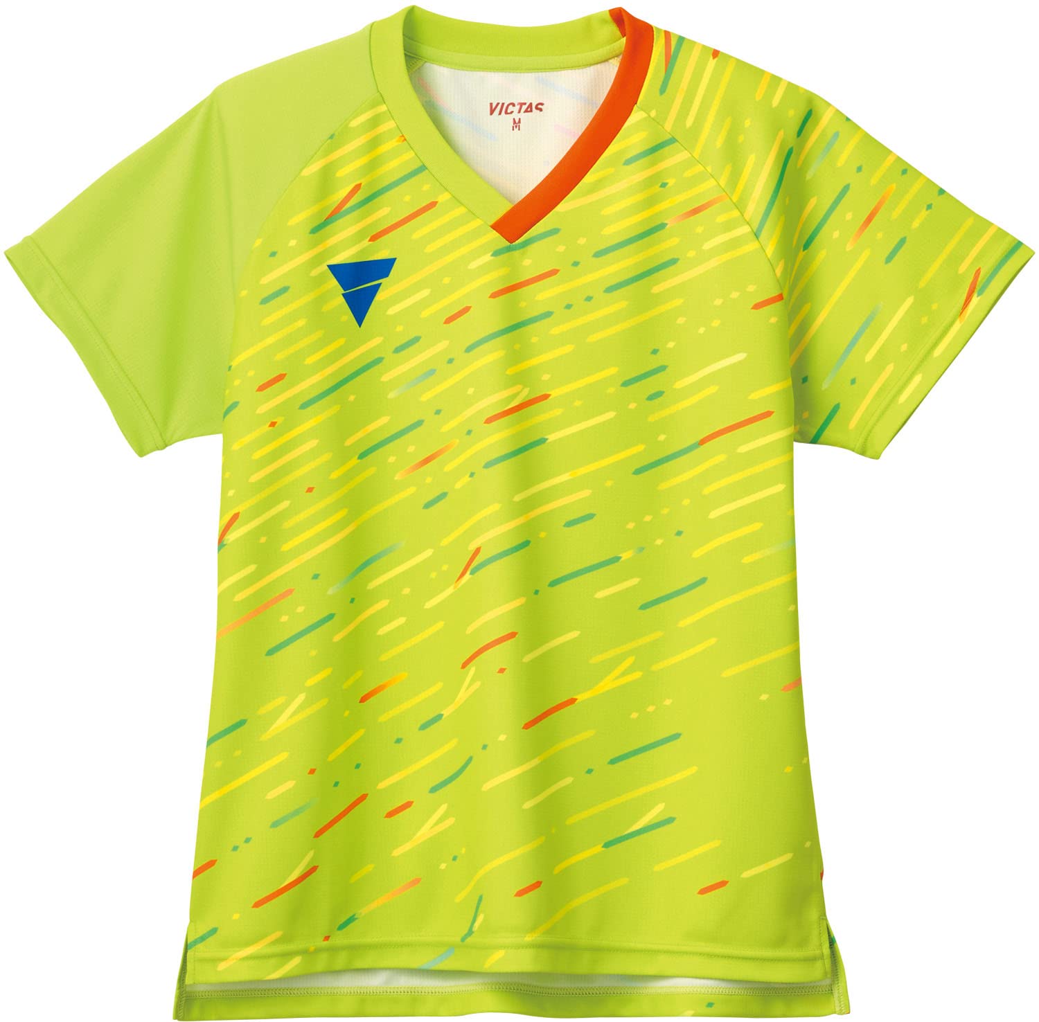 

VICTAS Игровая футболка для настольного тенниса Настольный теннис Лаймовый Размер 512304 Женская V-LGS306, J.T.T.A (Японская женская ассоциация) Одобренный, (4200), XS,