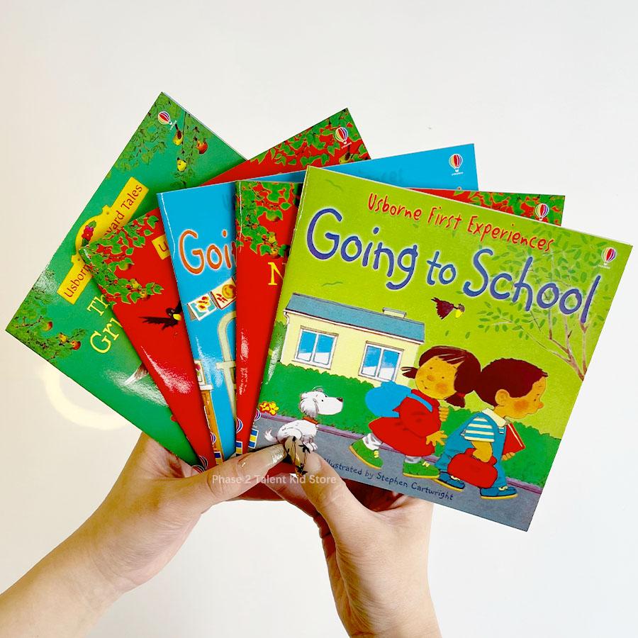 

10Books/set 15X15Cm Kids Usborne Picture Books for Children Baby Famous Story English Child Book Educativo Infantil 5 random