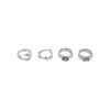 Geometric Minimalist Chic Design Ring For Women Trendy Cool Fashion Piece Statement