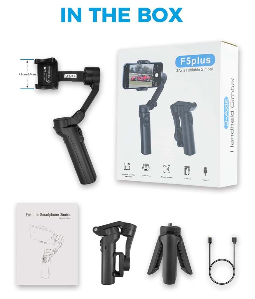 Wireless Control Handheld Gimbal Mobile Phone Selfie Stick With Shutter Manualwired Control Gimbal Stabilizer With Light