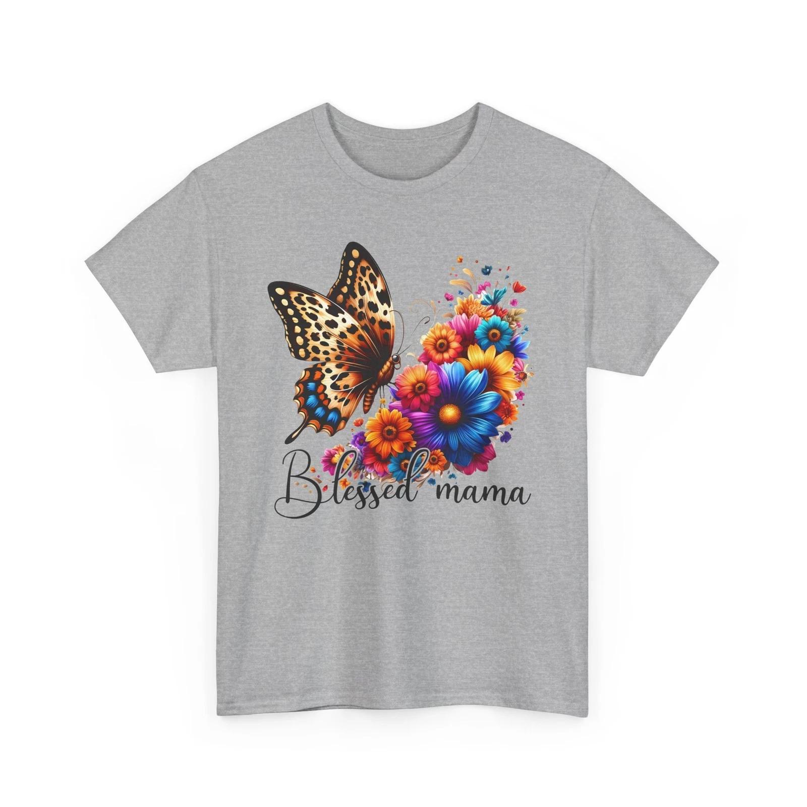 Aesthetic Butterfly Print Shirt Women’s Trendy Oversized Boho Graphic Tee 3XL