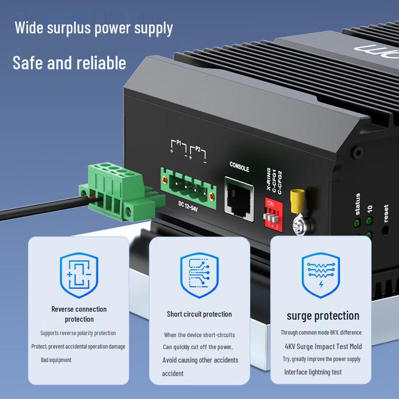 Adicon Industrial Managed Gigabit Ethernet Switch IT168 Series