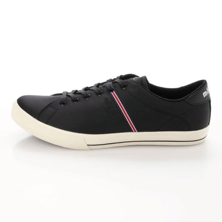 Mobus HOF Water Repellent Sneakers for Men and Antibacterial and Walking Shoes Japanese Shoe Women, Nylon, Casual, Odor-Resistant Insole, (Black,