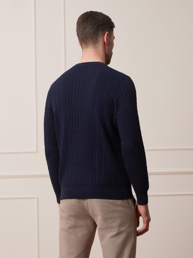 Navy Blue Sneem Sweater Xxl