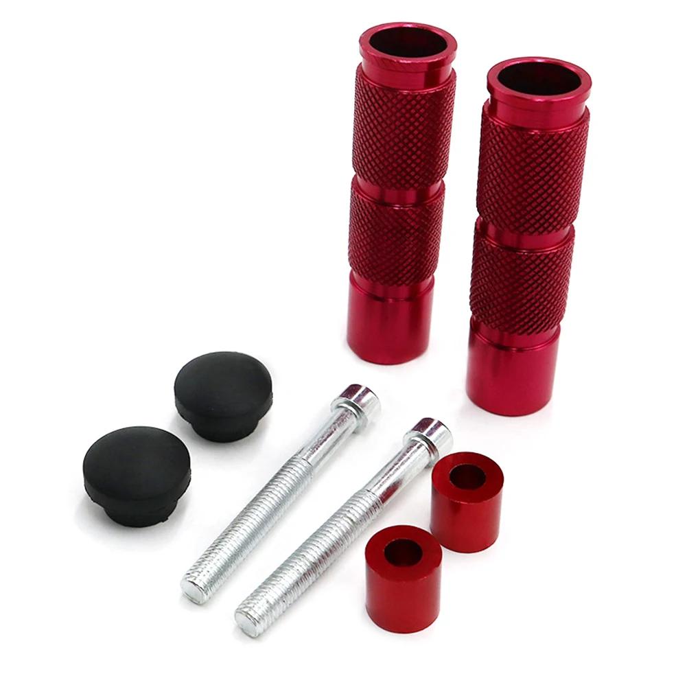 Pair Motorcycle Foot Pegs Rear Passenger Footrest Pedal Off-Road Platform for Dirt Bikes And E-Motorcycles