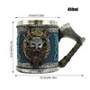 450ml Viking Style Beer Mug Drinking Gothic Coffee Cup Bar Drinking Coffee Cup Large Capcity Beer Mug Gothic Beer Mug Tea Mug