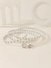 Solid Fashionable Color Porous Design Women Slim Waist Belt For Daily Wear
