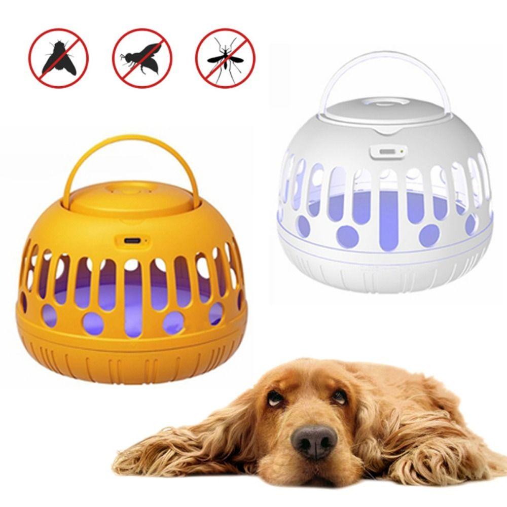 Type-C Rechargeable Pet Fleas Traps Non-toxic Automatic Pest Catcher  Pest Catching Artifact