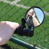 360 Degree Rotation Auxiliary Wide Angle Convex Mirror Bicycle Handlebar Mirror Universal Motorcycle Handlebar Mounts Reflectors