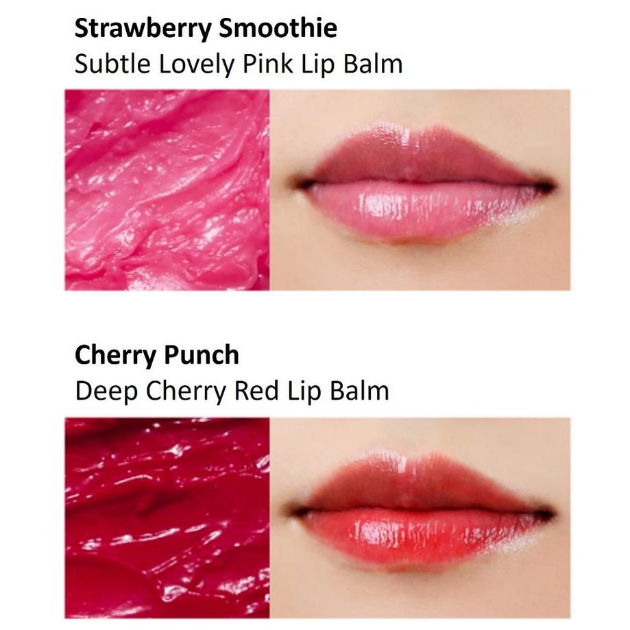 

YADAH Cactus Lip Tint Balm 4.8г, Веганский бальзам для губ, Vanilla Latte/ Peach Slush/ Strawberry Smoothie/ Cherry Punch, Корейская косметика, Kbeauty Cherry Punch