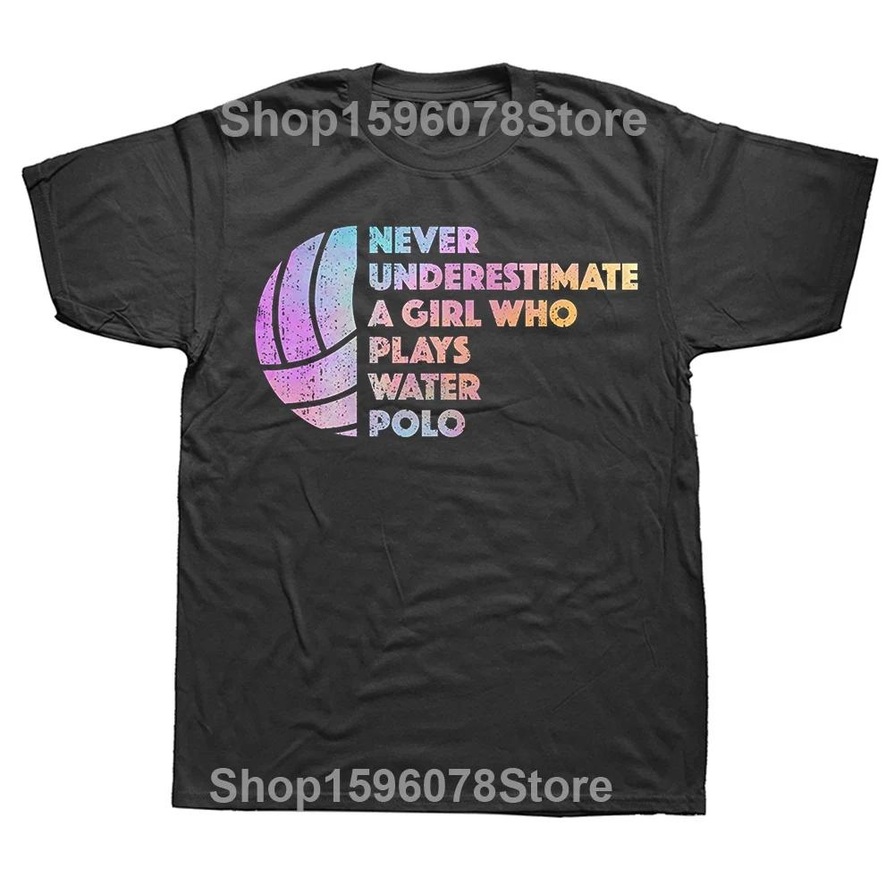 Αστεία Μπλουζάκια Υδατοσφαίρισης Waterpolo Καλοκαιρινό Στυλ Γραφικό Βαμβακερό Streetwear Κοντομάνικο Δώρα Γενεθλίων Μπλουζάκι Ανδρικά Ρούχα